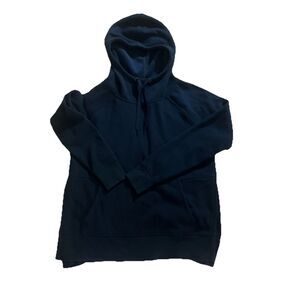Athleta Women’s Medium Blue Scuba Hoodie Pullover Sweatshirt